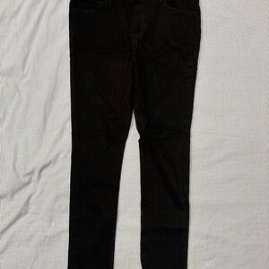 Joe's Jeans Women's Size XL Black High Rise Honey Snapback Curvy Skinny